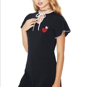 Hello kitty keyhole dress